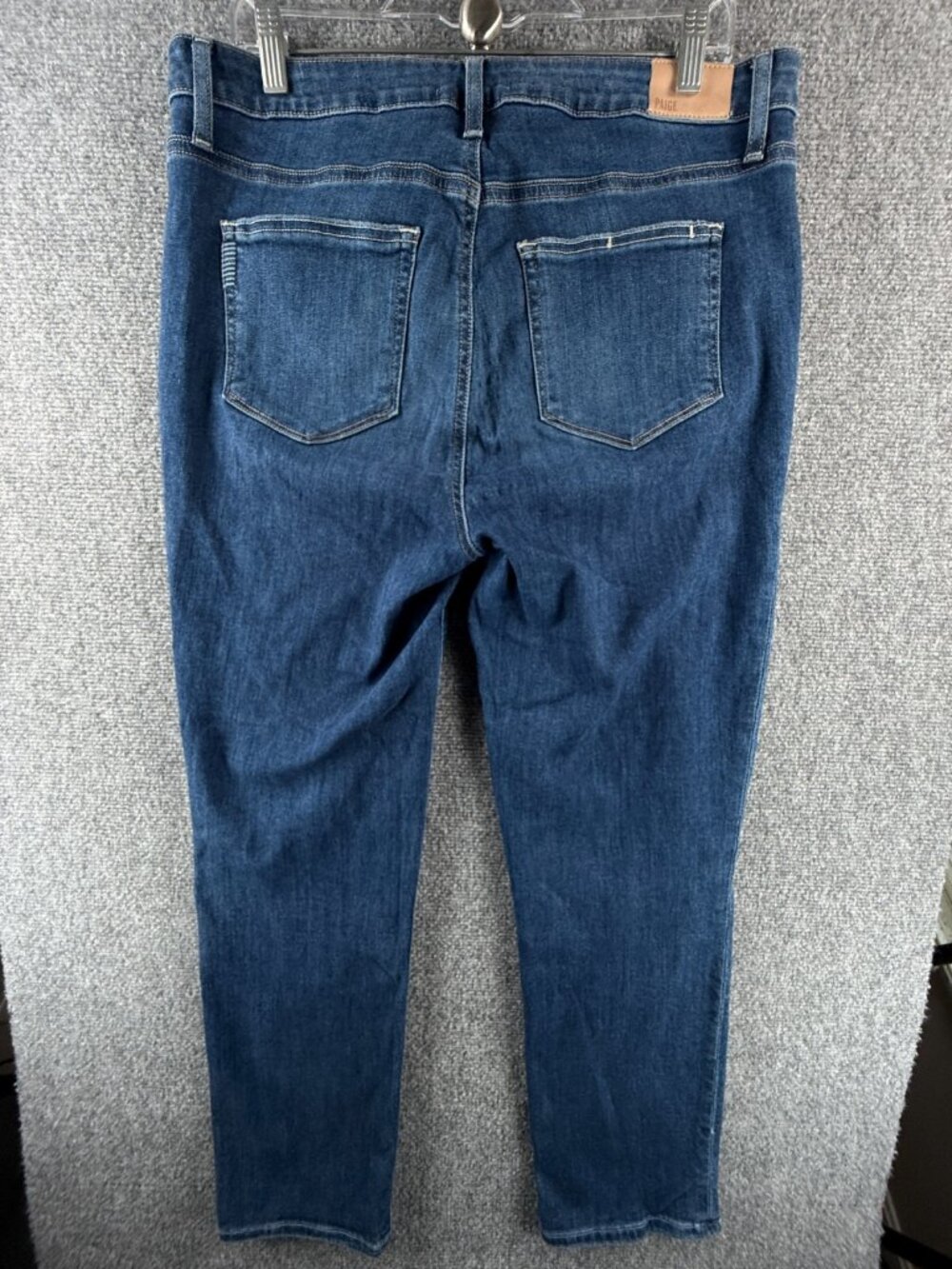 Paige Cindy Jeans Denim Blue Women Cotton Blend Stretch Pockets Adult ACTL 33X28 - Picture 10 of 16